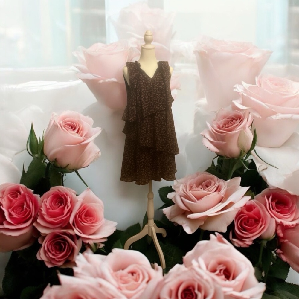 Flattering Layered Libby Eddman Dress